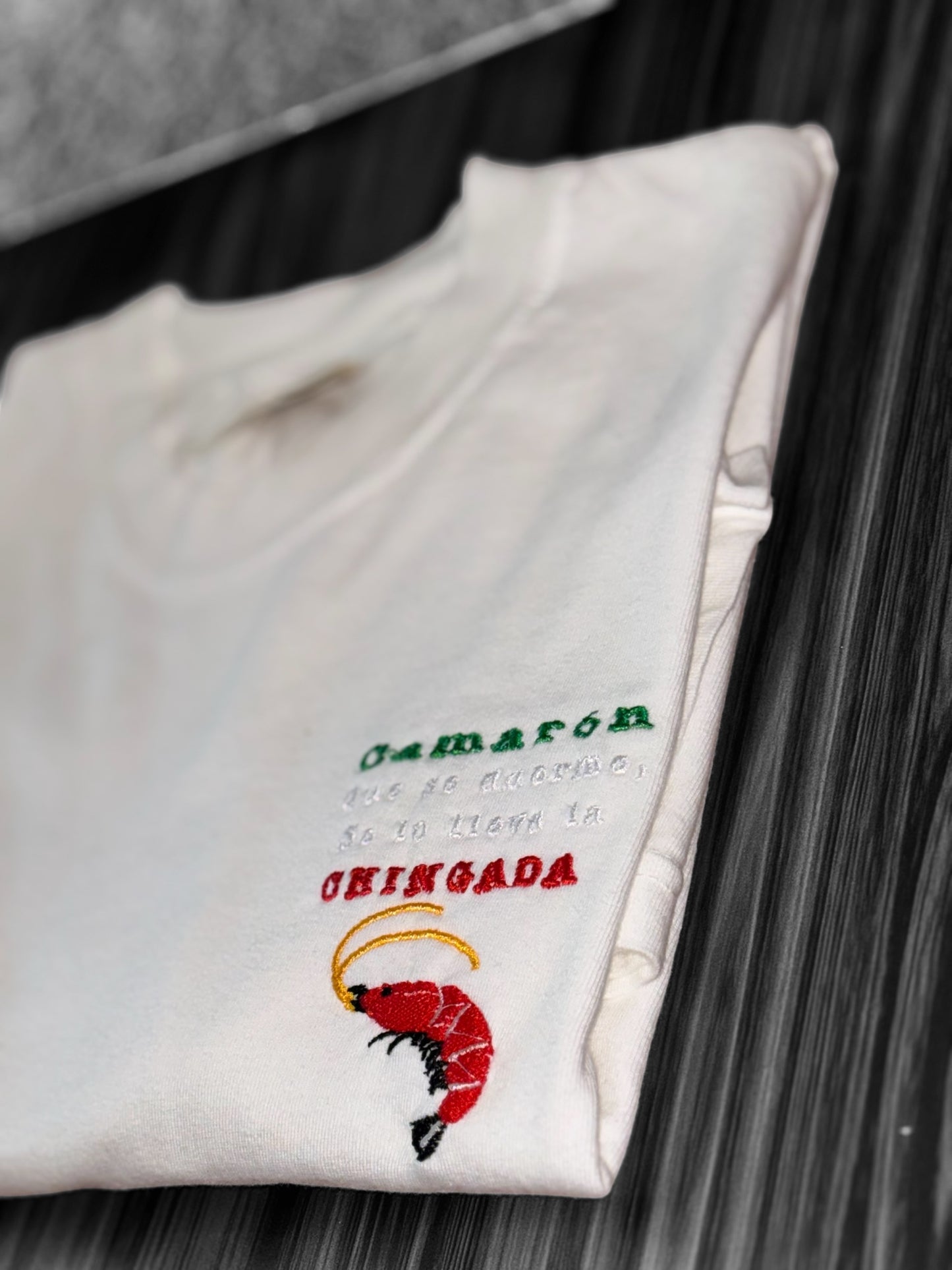 Embroidered T-shirt