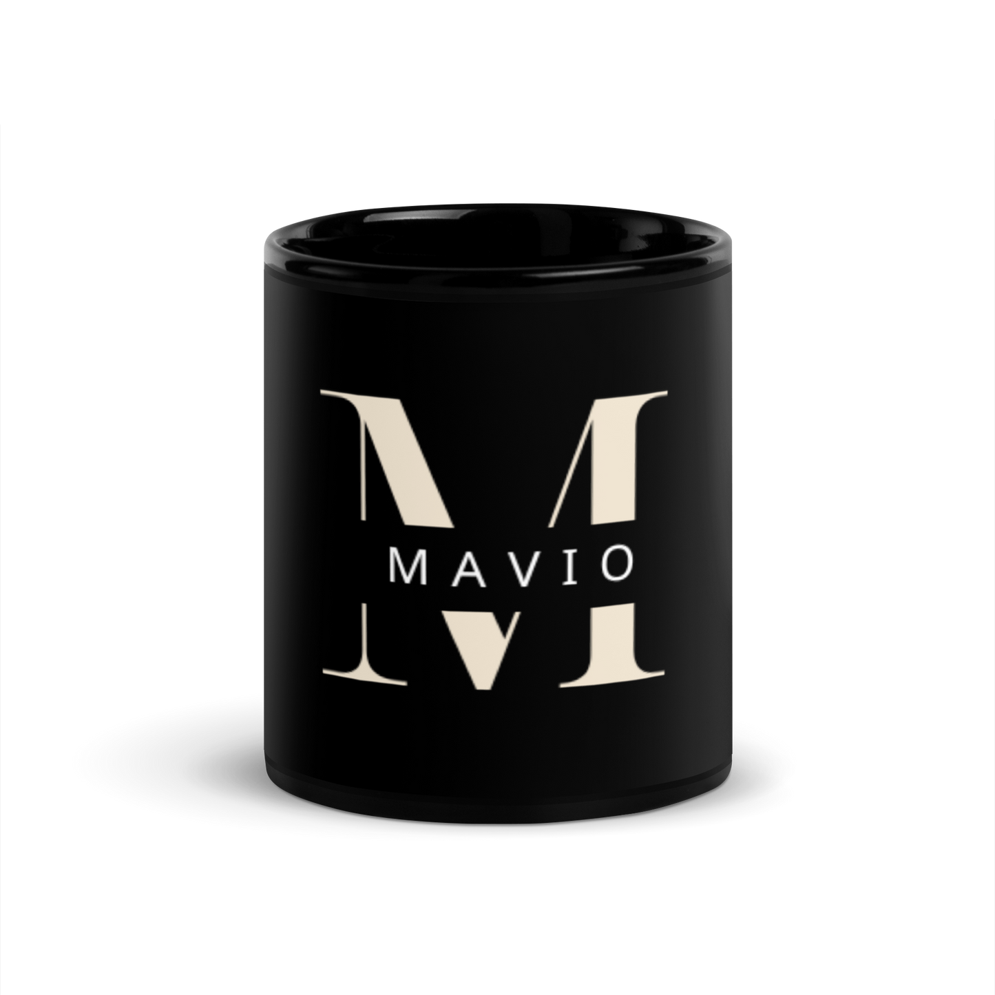Glossy Black MAVIO Mug